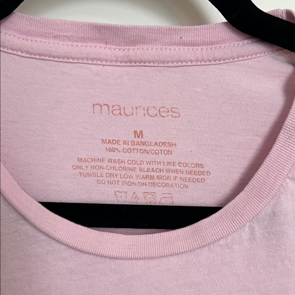 Maurices Pink Graphic Tee - Picture 2 of 3